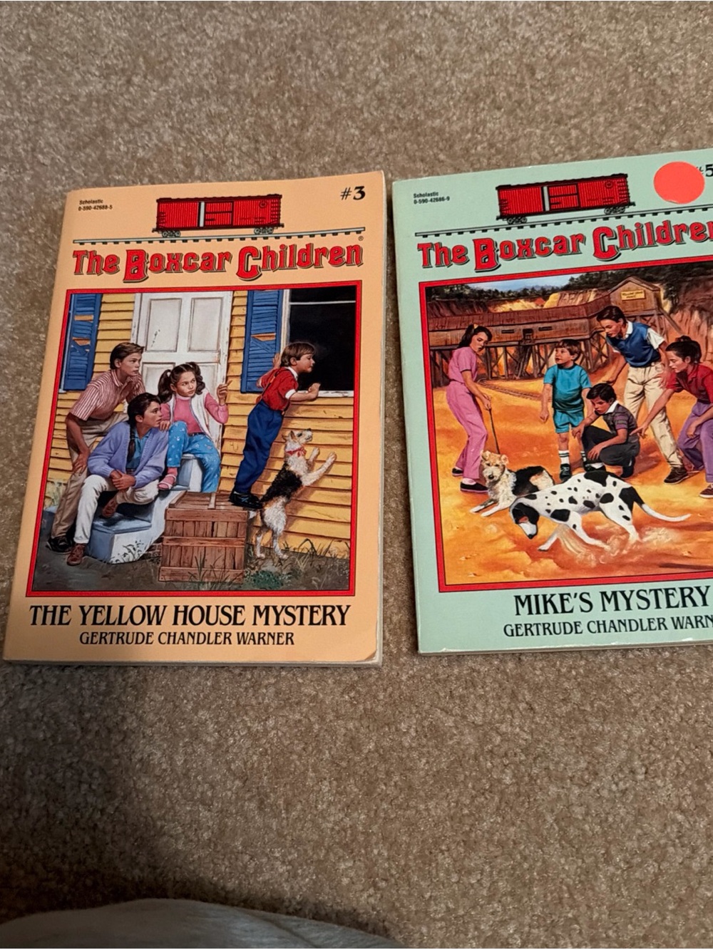 Lot Of 2 Boxcar Children Paperback Books 3 & 5